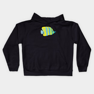 Whimsical Fish  Design Kids Hoodie